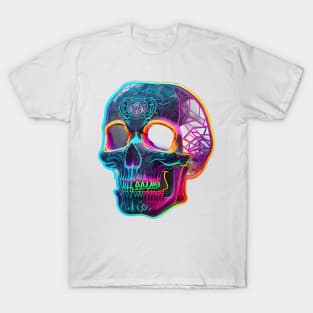 Neon skull srt T-Shirt